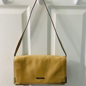 Michael Kors patent leather clutch shoulder purse